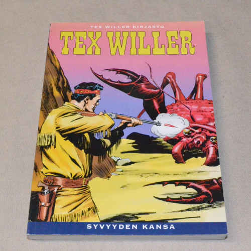 Tex Willer kirjasto 24 Syvyyden kansa